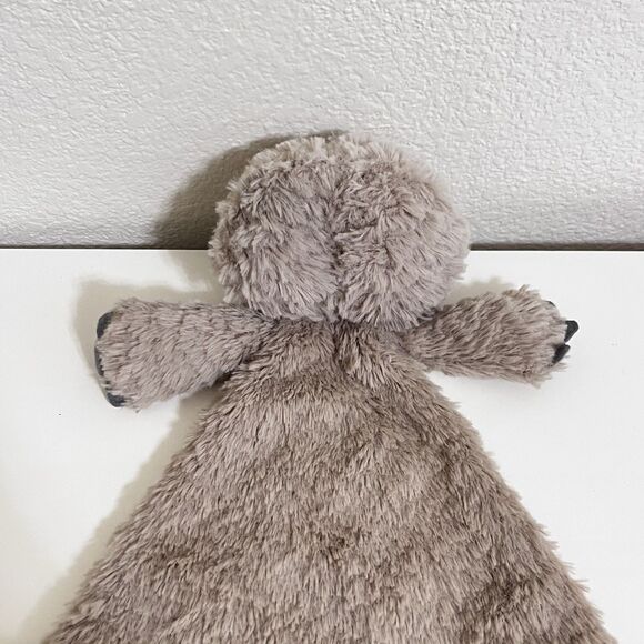 Demdaco Sloth Flat Security Blanket Rattle Lovey Lovie Plush 2019 - Picture 9 of 12